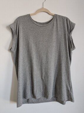 Long grey T-shirt